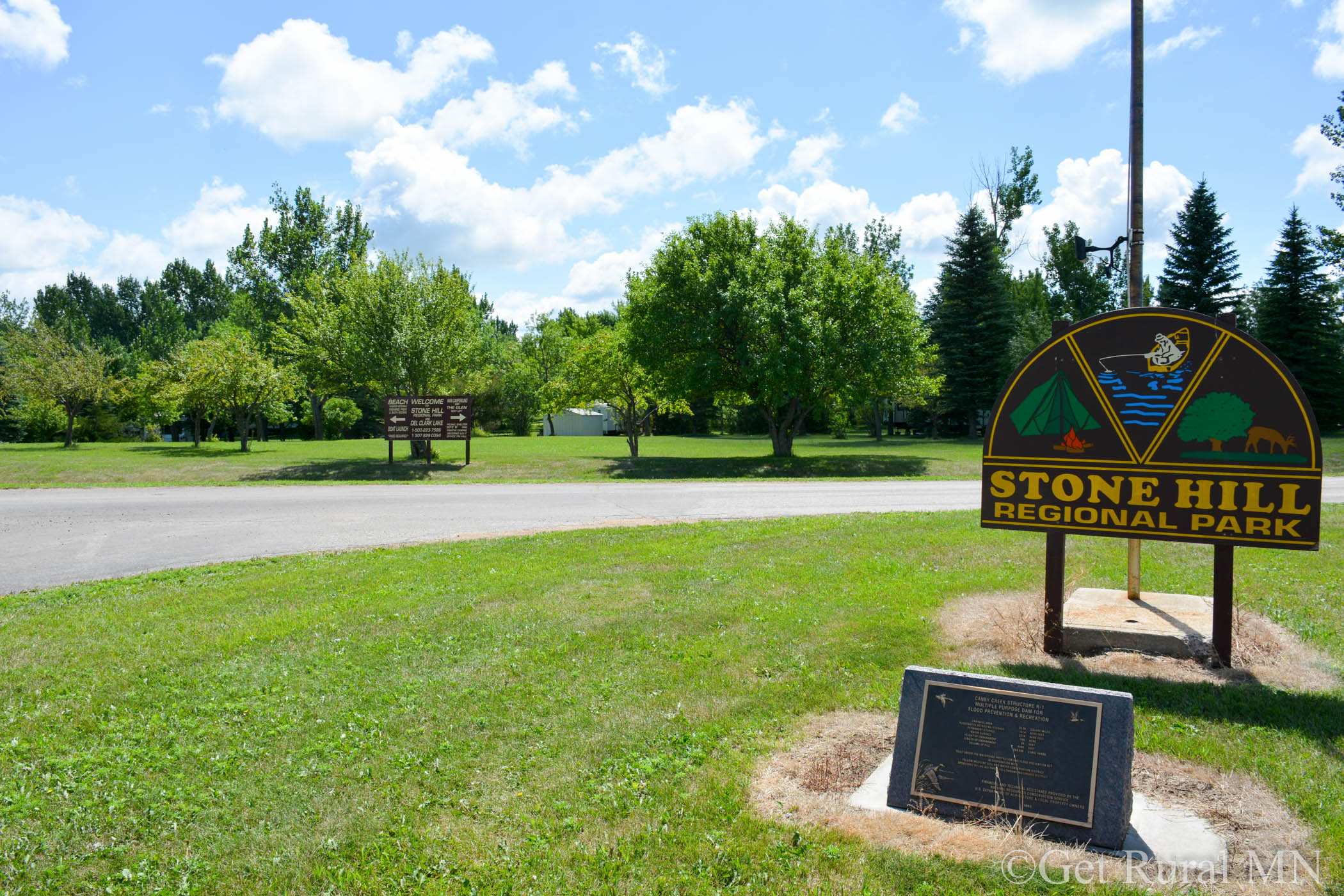 Stone Hill Regional Park Entrance Sign